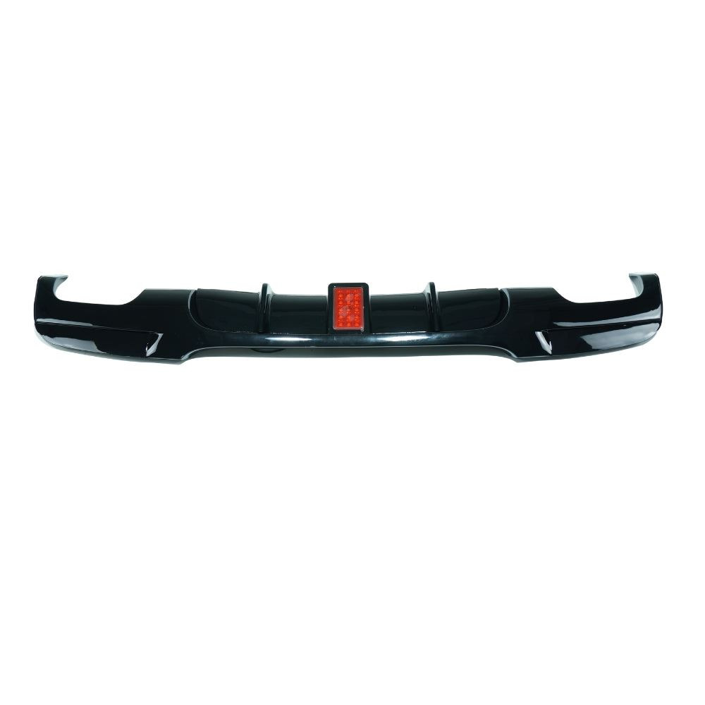BMW 3 SERIES E90/E91 2004-2012 GLOSS BLACK LED DIFFUSER - QUAD TIP BMW 3 SERIES E90/E91 2004-2012 GLOSS BLACK LED DIFFUSER - QUAD TIP