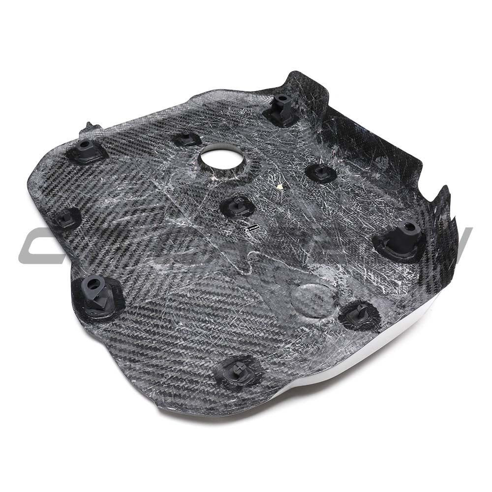 BMW G42 2 SERIES M240i 2022+ DRY CARBON FIBRE ENGINE COVER BMW G42 2 SERIES M240i 2022+ DRY CARBON FIBRE ENGINE COVER
