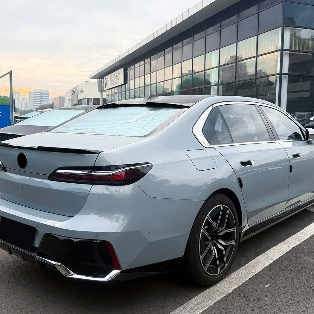 BMW G70/G73 7 SERIES 2022+ GLOSS BLACK ROOF SPOILER BMW G70/G73 7 SERIES 2022+ GLOSS BLACK ROOF SPOILER