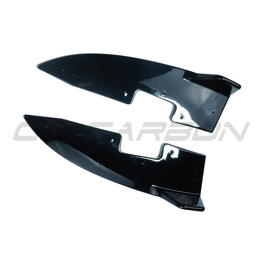 BMW 4 SERIES G22/G23 2020+ GLOSS BLACK REAR BUMPER CORNERS BMW 4 SERIES G22/G23 2020+ GLOSS BLACK REAR BUMPER CORNERS