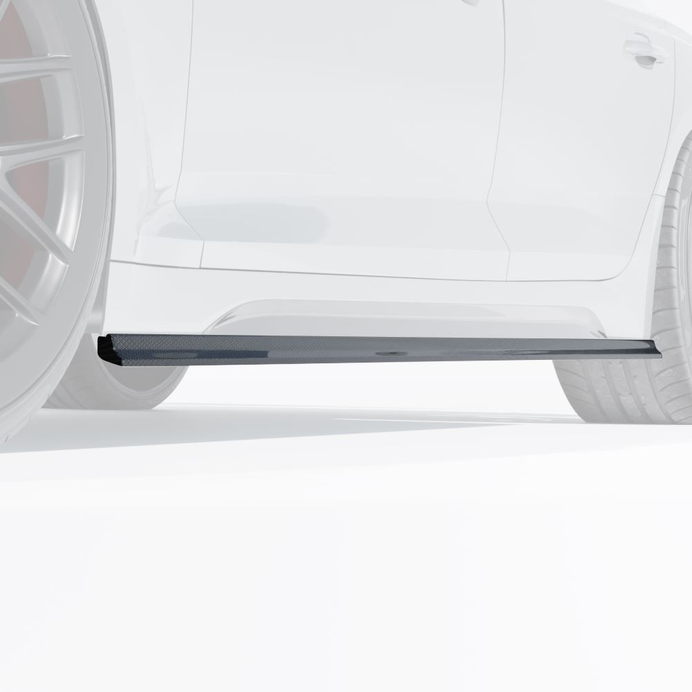 AUDI RS5 B9.5 SPORTBACK 2020-2025 CARBON FIBRE SIDE SKIRTS - CT DESIGN