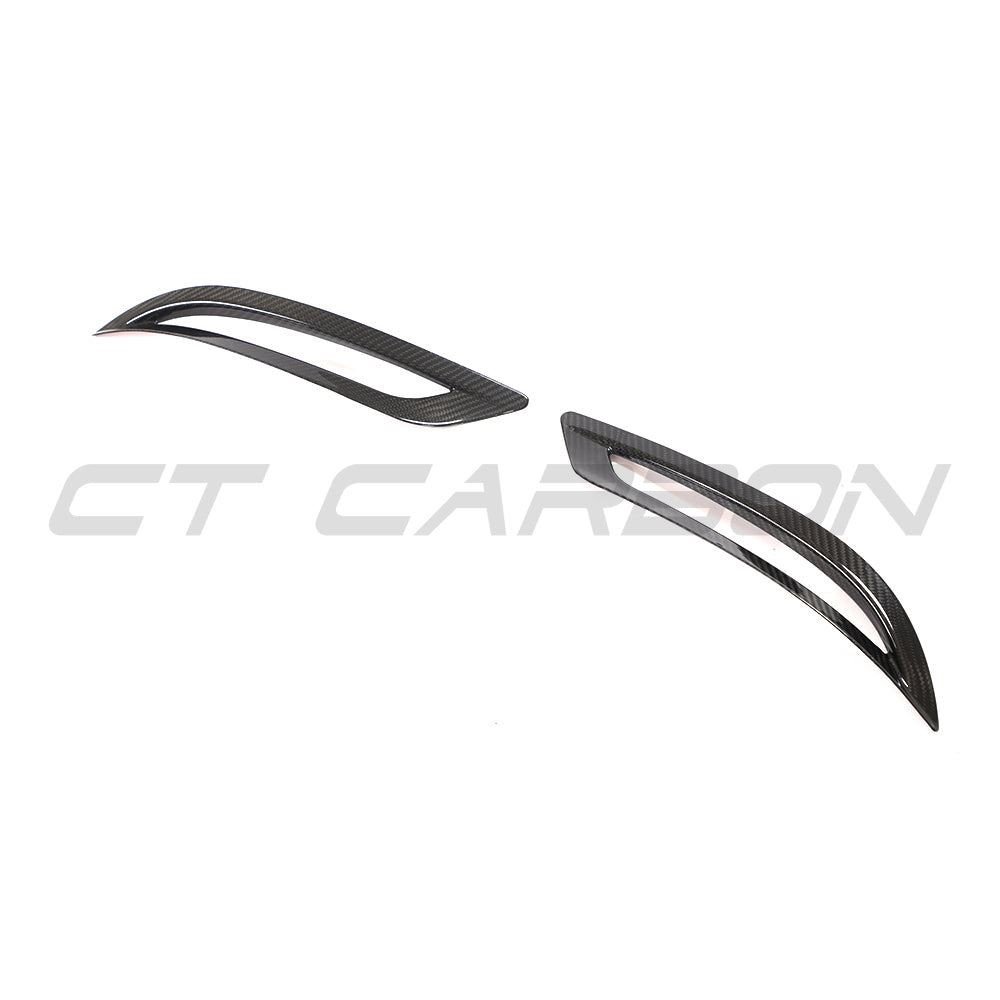 TESLA MODEL 3 2017-2023 CARBON FIBRE REAR REFLECTOR COVER