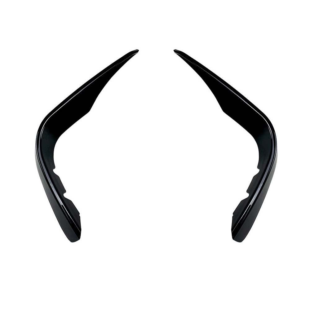 MERCEDES GLC-CLASS (X253/C253) & GLC 43 4MATIC PRE-FACELIFT 2015-2019 GLOSS BLACK FRONT BUMPER TRIMS