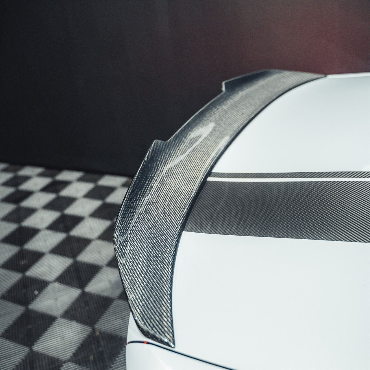 BMW M2 / M2C F87 & F22 2 SERIES CARBON FIBRE DUCKTAIL SPOILER - V4