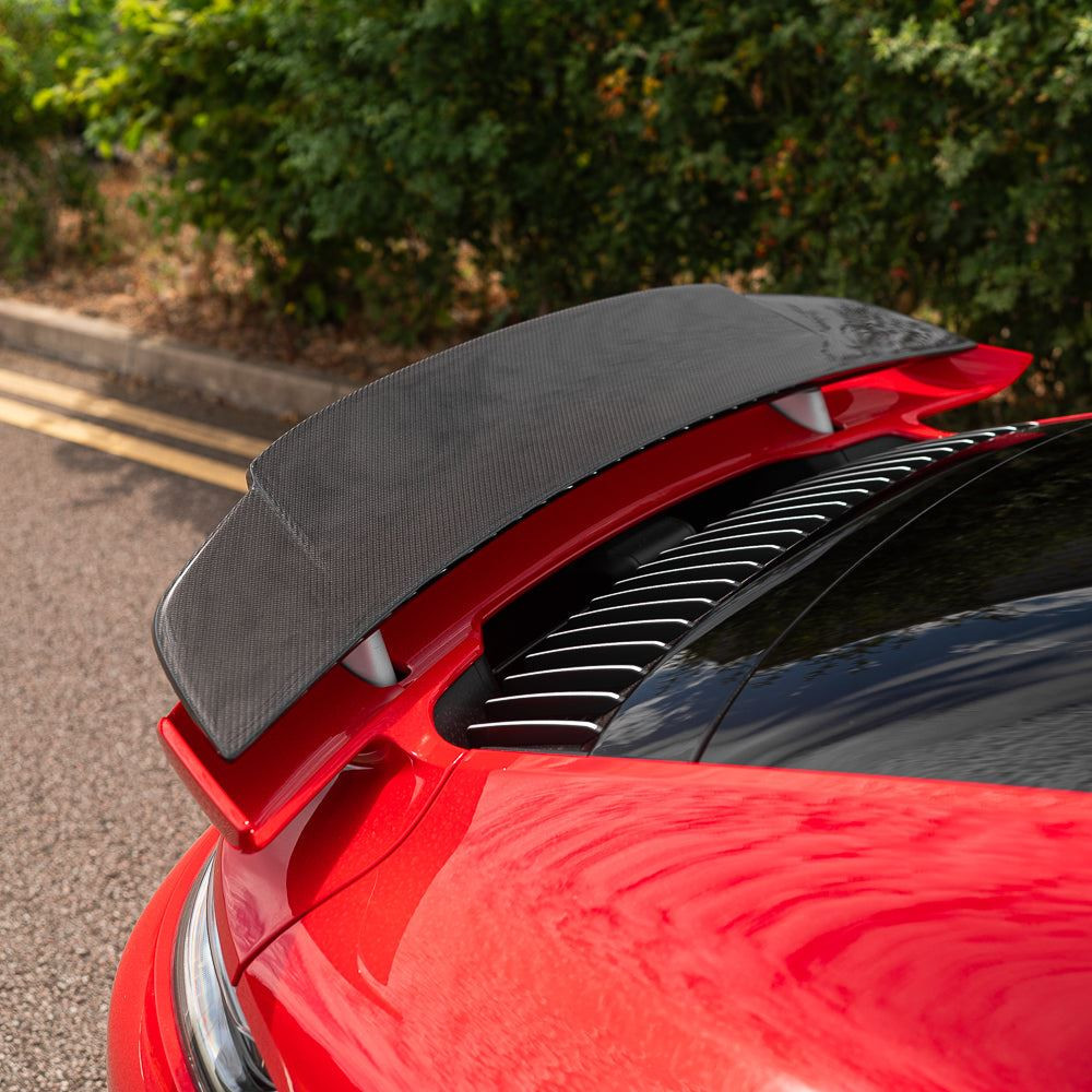PORSCHE 911 (992) TURBO S 2020+ CARBON FIBRE SPOILER - CT DESIGN