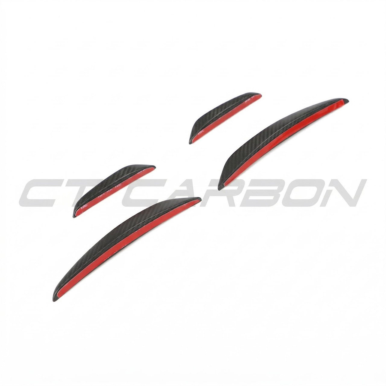 AUDI RS3 8Y 2025+ MATTE CARBON FIBRE FRONT BUMPER CANARDS - CT DESIGN AUDI RS3 8Y 2025+ MATTE CARBON FIBRE FRONT BUMPER CANARDS - CT DESIGN