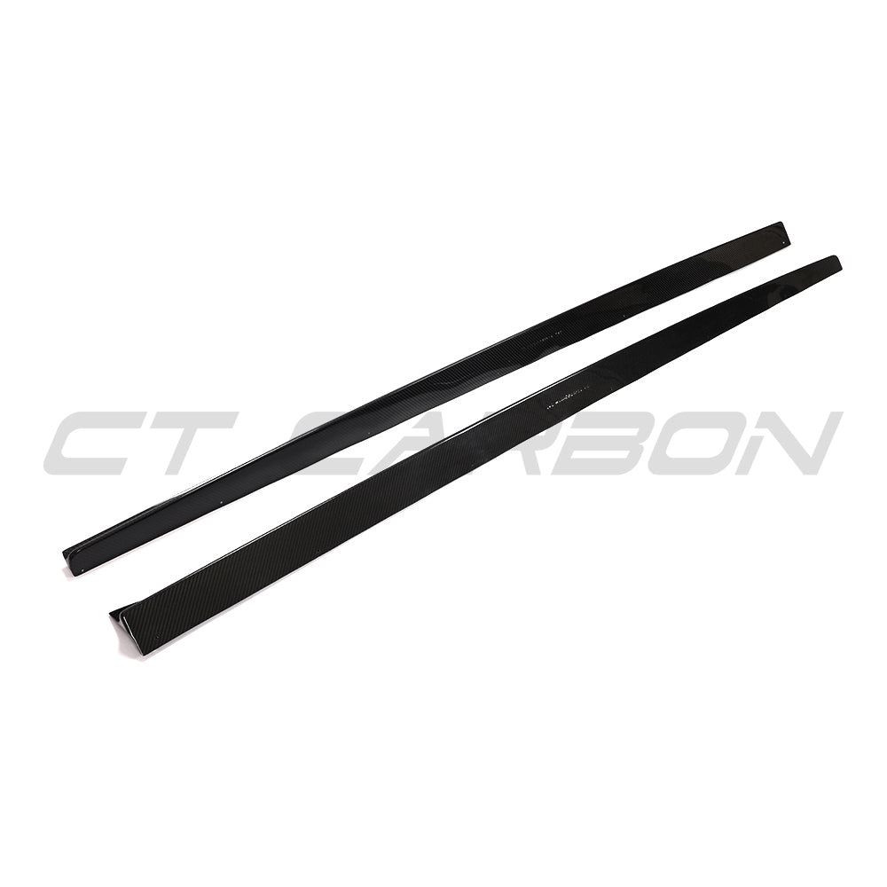 BMW 8 SERIES & M8 G16/F93 2019-2025 CARBON FIBRE SIDE SKIRTS - V2 BMW 8 SERIES & M8 G16/F93 2019-2025 CARBON FIBRE SIDE SKIRTS - V2