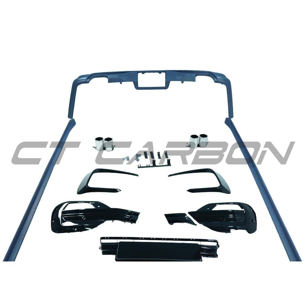 VOLKSWAGEN TRANSPORTER T6.1 2019-2024 GLOSS BLACK FULL KIT