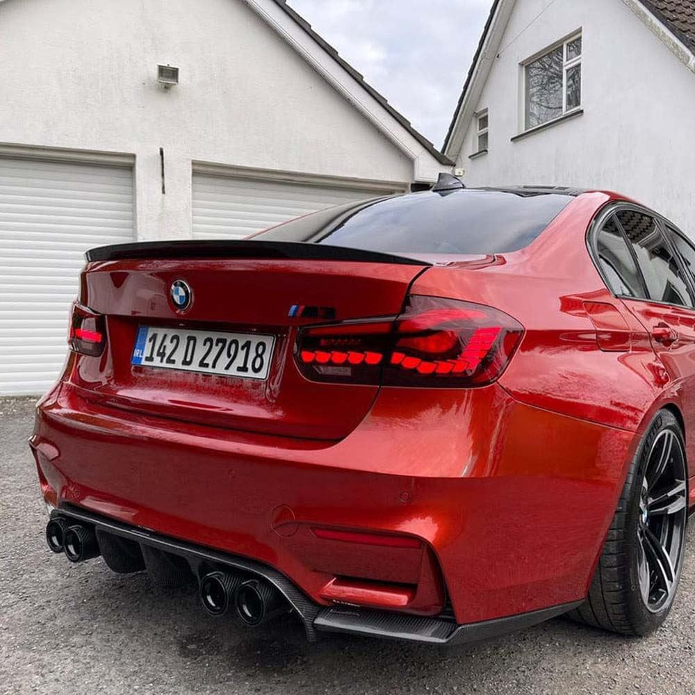 BMW M3 F80 & F30 3 SERIES CARBON FIBRE SPOILER - V4 BMW M3 F80 & F30 3 SERIES CARBON FIBRE SPOILER - V4