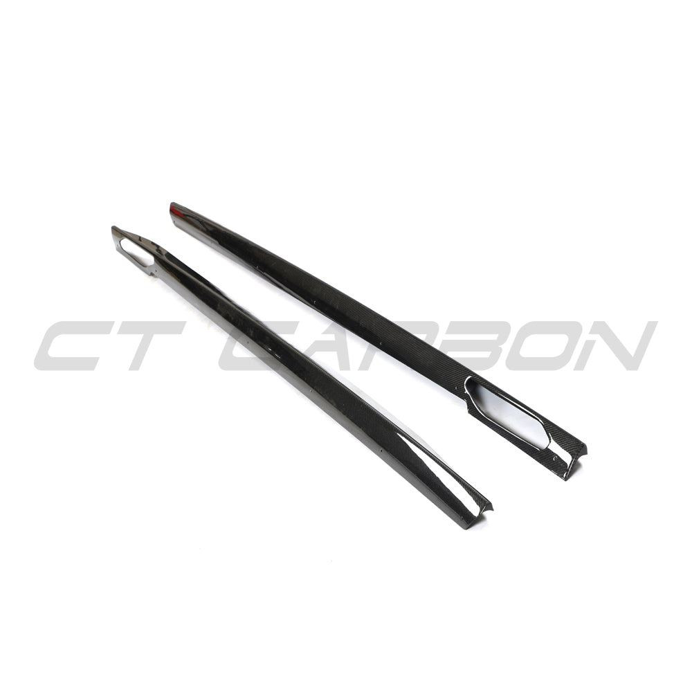 BMW 4 SERIES 2020+ G26 & i4 CARBON FIBRE SIDE SKIRTS
