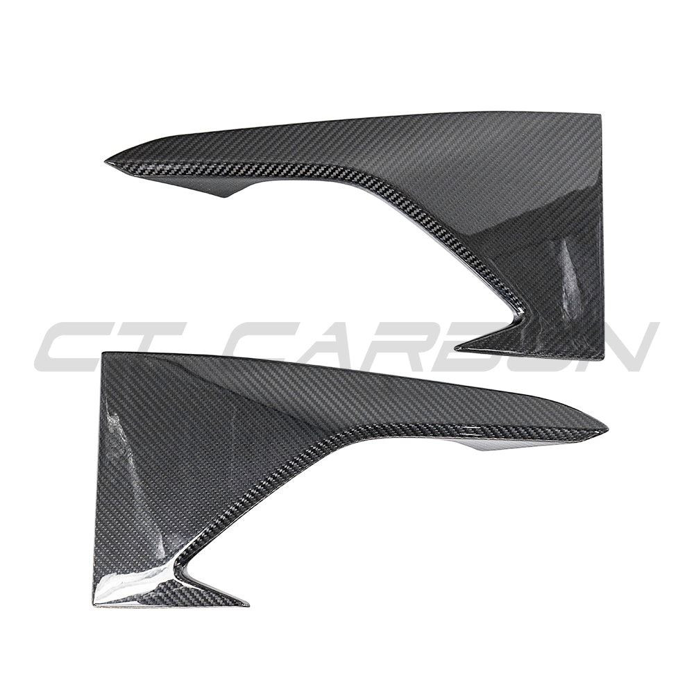 BMW M2 F87 N55 (OG) CARBON FIBRE FRONT BUMPER CORNERS BMW M2 F87 N55 (OG) CARBON FIBRE FRONT BUMPER CORNERS