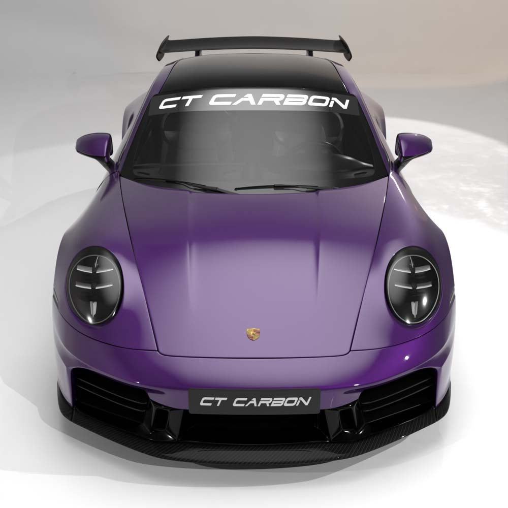 PORSCHE 911 992.2 CARRERA 2024+ CARBON FIBRE SPLITTER - CT DESIGN PORSCHE 911 992.2 CARRERA 2024+ CARBON FIBRE SPLITTER - CT DESIGN