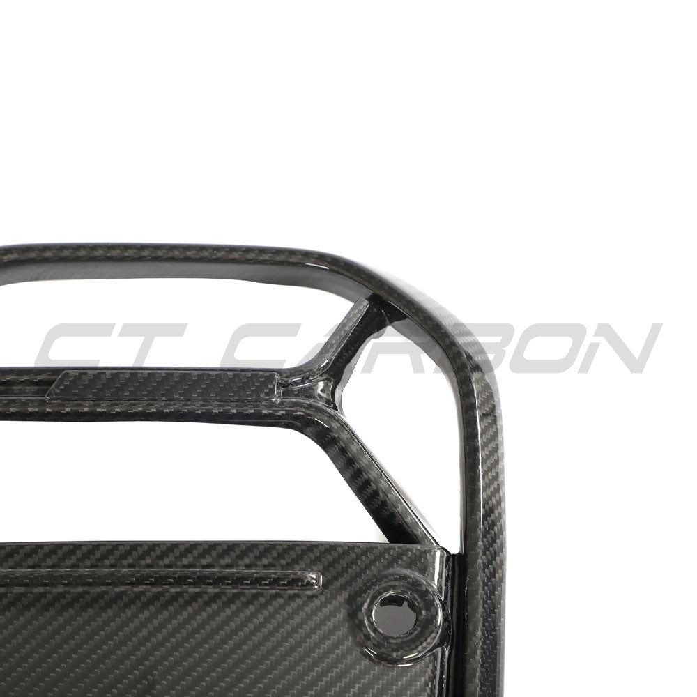 BMW 4 SERIES 2020+ G22/G23 CARBON FIBRE CSL GRILLE - WITHOUT ACC