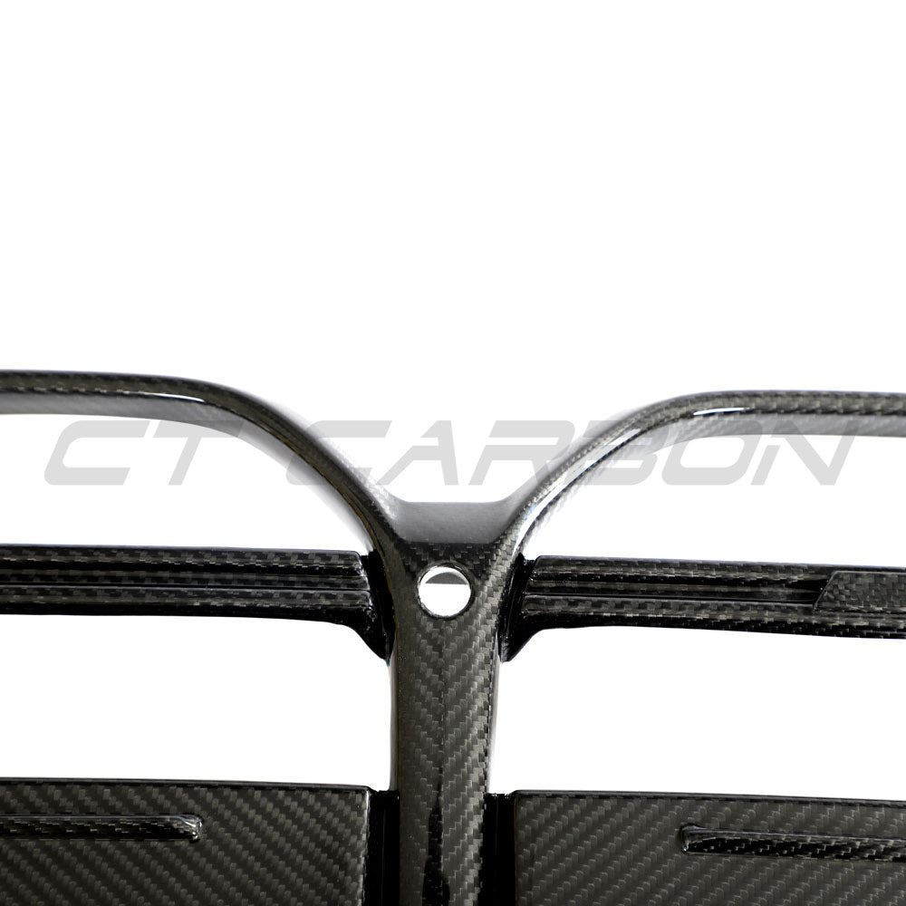 BMW 4 SERIES 2020+ G22/G23 CARBON FIBRE CSL GRILLE - WITHOUT ACC