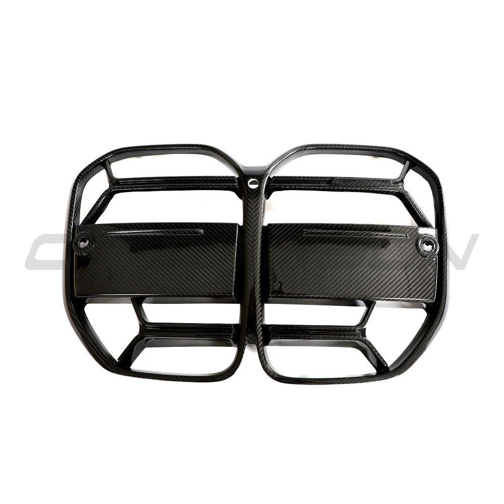 BMW 4 SERIES 2020+ G22/G23 CARBON FIBRE CSL GRILLE - WITHOUT ACC