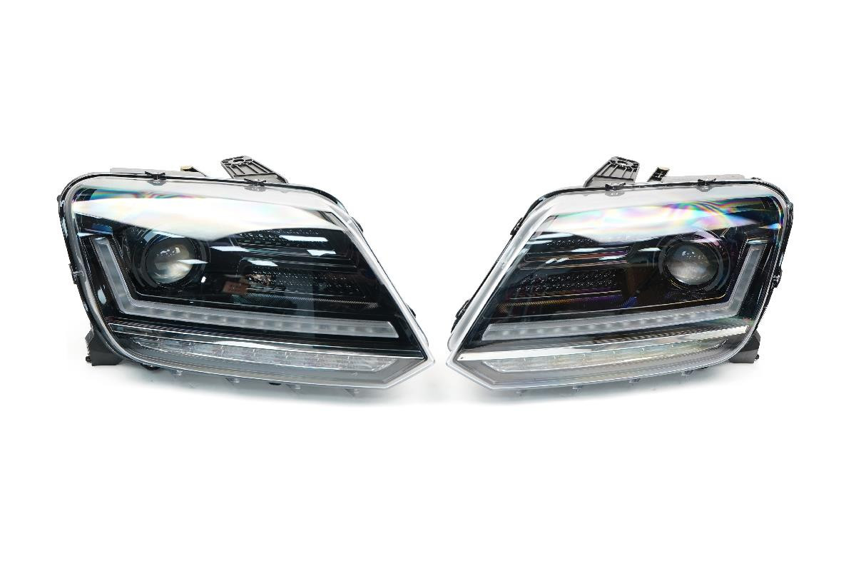 VW Amarok Black OSRAM LED Headlamps VW Amarok Black OSRAM LED Headlamps