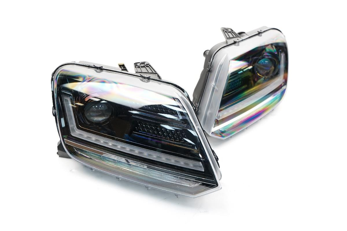 VW Amarok Black OSRAM LED Headlamps