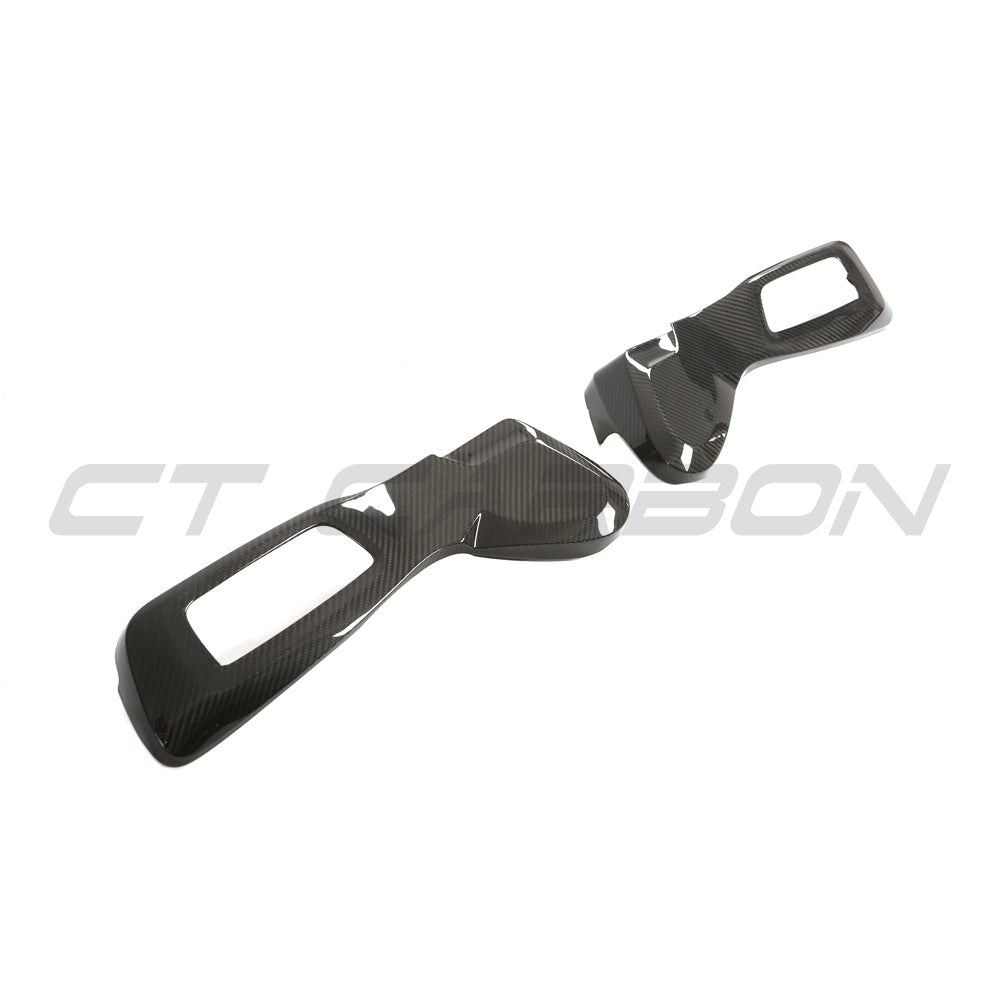 BMW F80 M3 2014-2020 CARBON FIBRE SEAT CONTROL COVER