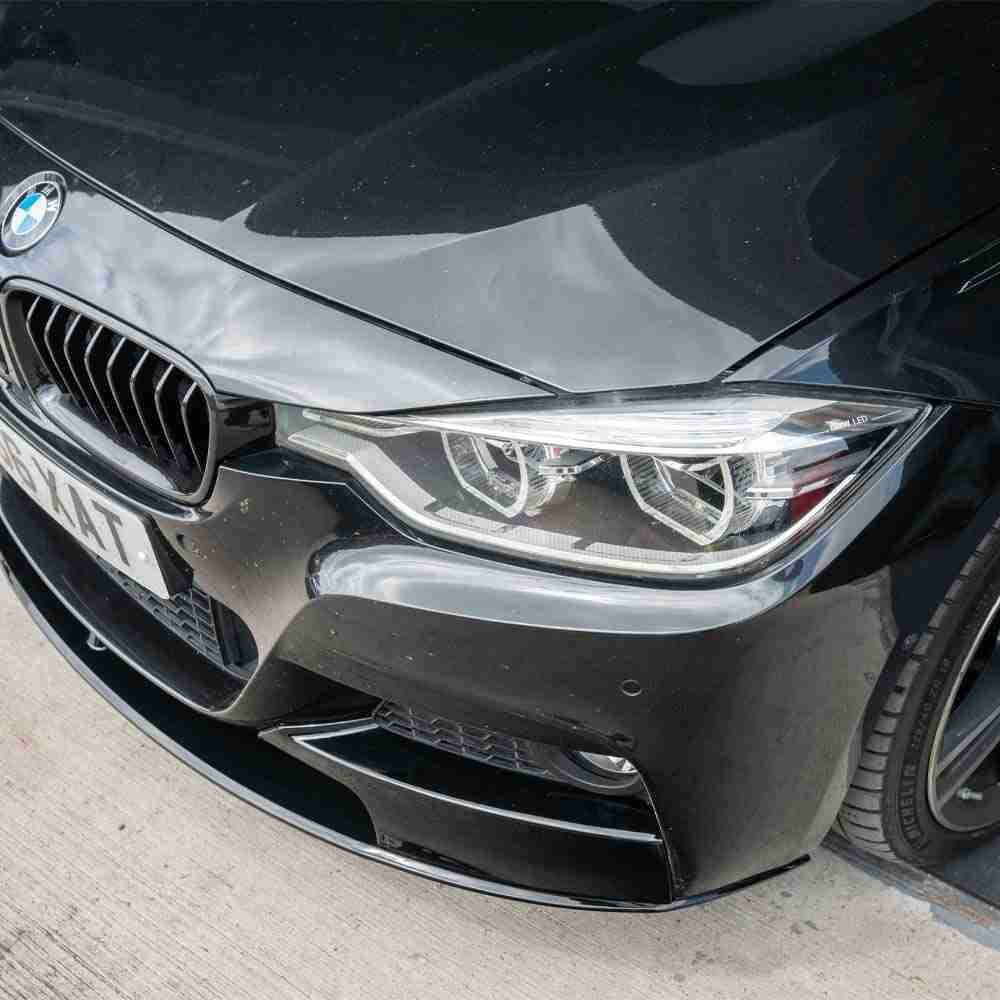 BMW 3 SERIES F30/F31 GLOSS BLACK SPLITTER - V1