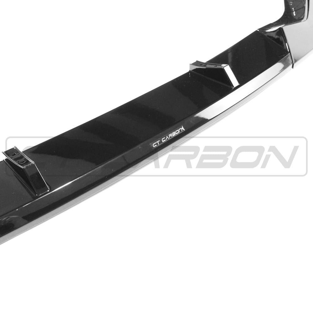 BMW 5 SERIES G30/G31 LCI GLOSS BLACK SPLITTER - V2 BMW 5 SERIES G30/G31 LCI GLOSS BLACK SPLITTER - V2