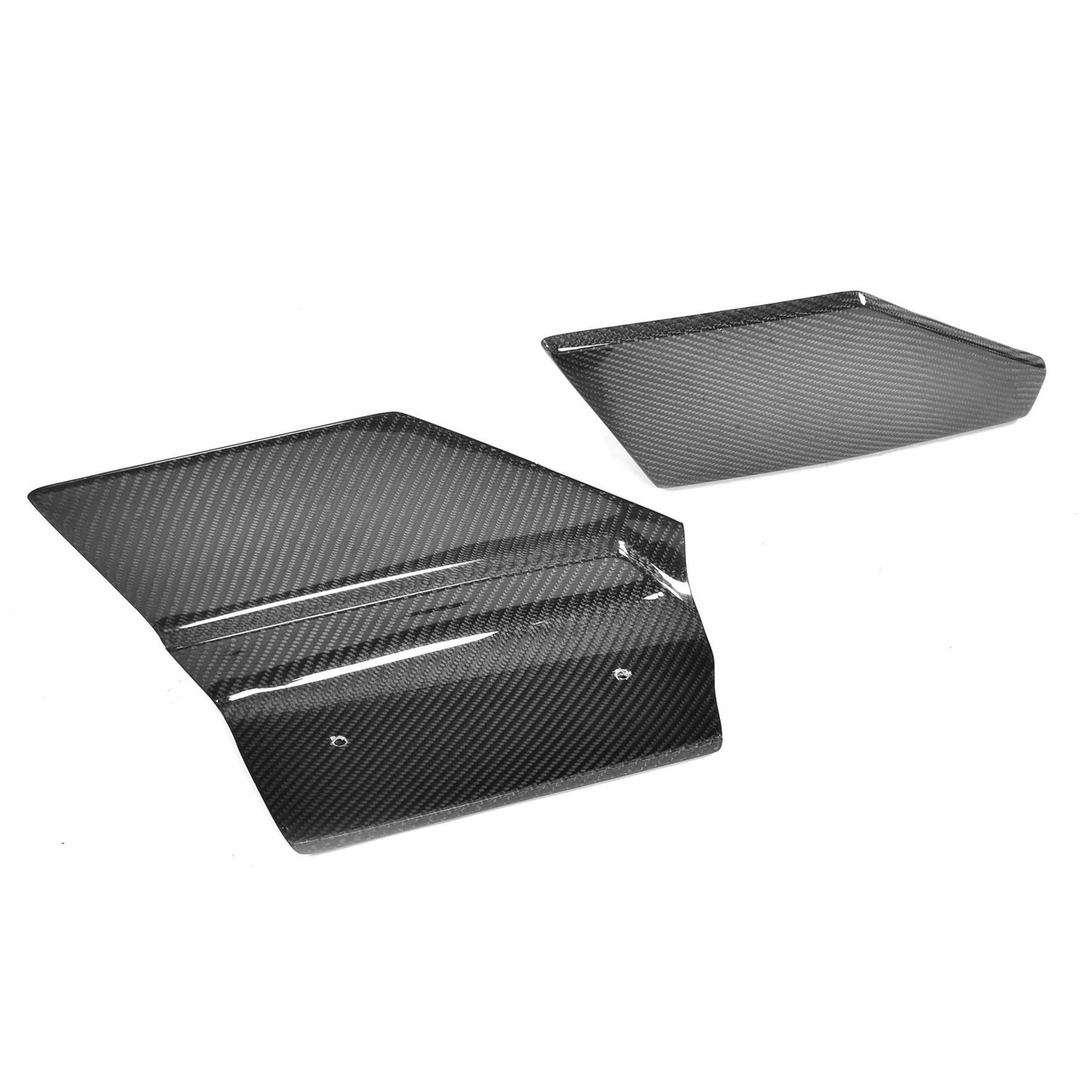 BMW F16 X6 CARBON FIBRE REAR BUMPER EXTENSIONS