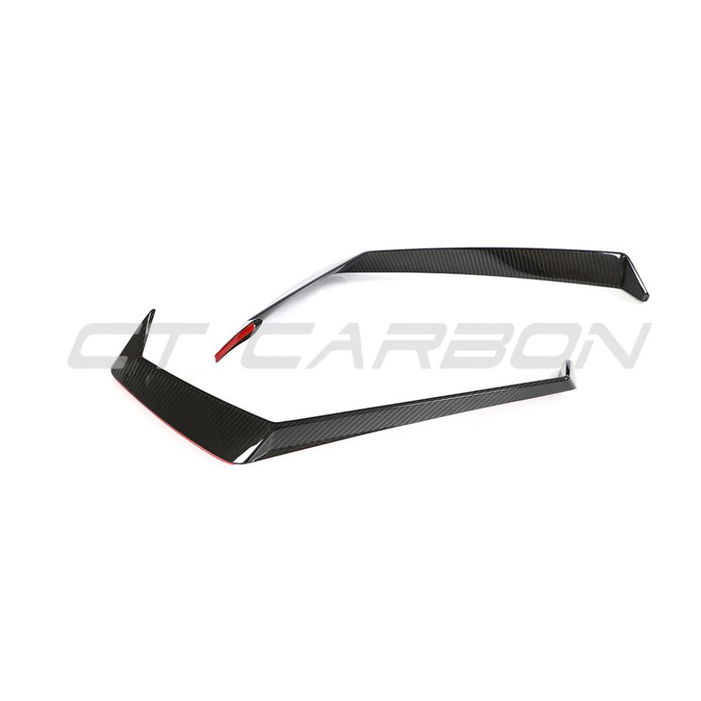 LAMBORGHINI HURACAN LP-610 CARBON FIBRE FRONT BUMPER TRIM - CT DESIGN
