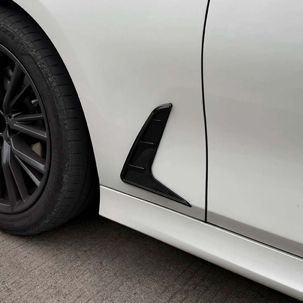 BMW G20/G21 3 SERIES 2018+ GLOSS BLACK SIDE FENDER TRIMS