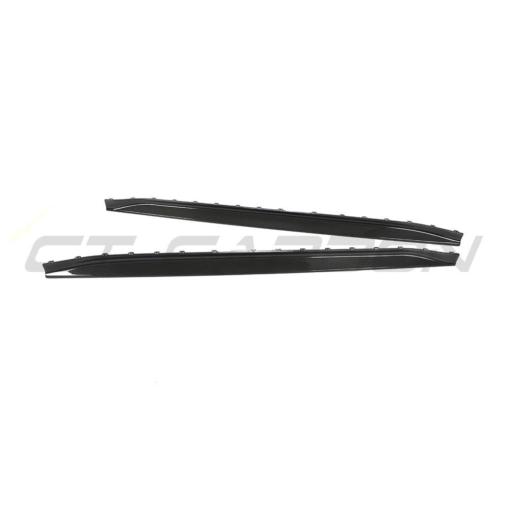 BMW M3 G80/G81 CARBON FIBRE SIDE SKIRT REPLACEMENT - V5 BMW M3 G80/G81 CARBON FIBRE SIDE SKIRT REPLACEMENT - V5