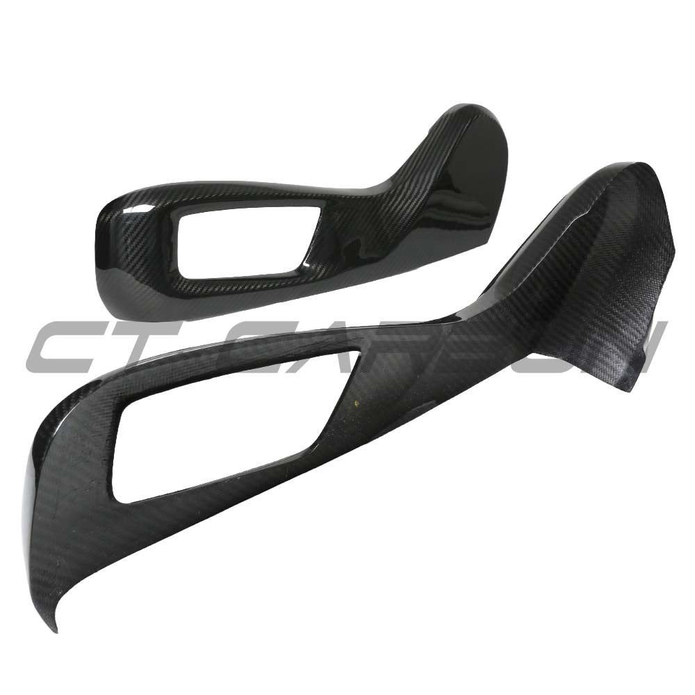 BMW F90 M5 & G30 5 Series 2017-2023 CARBON FIBRE SEAT CONTROL COVERS