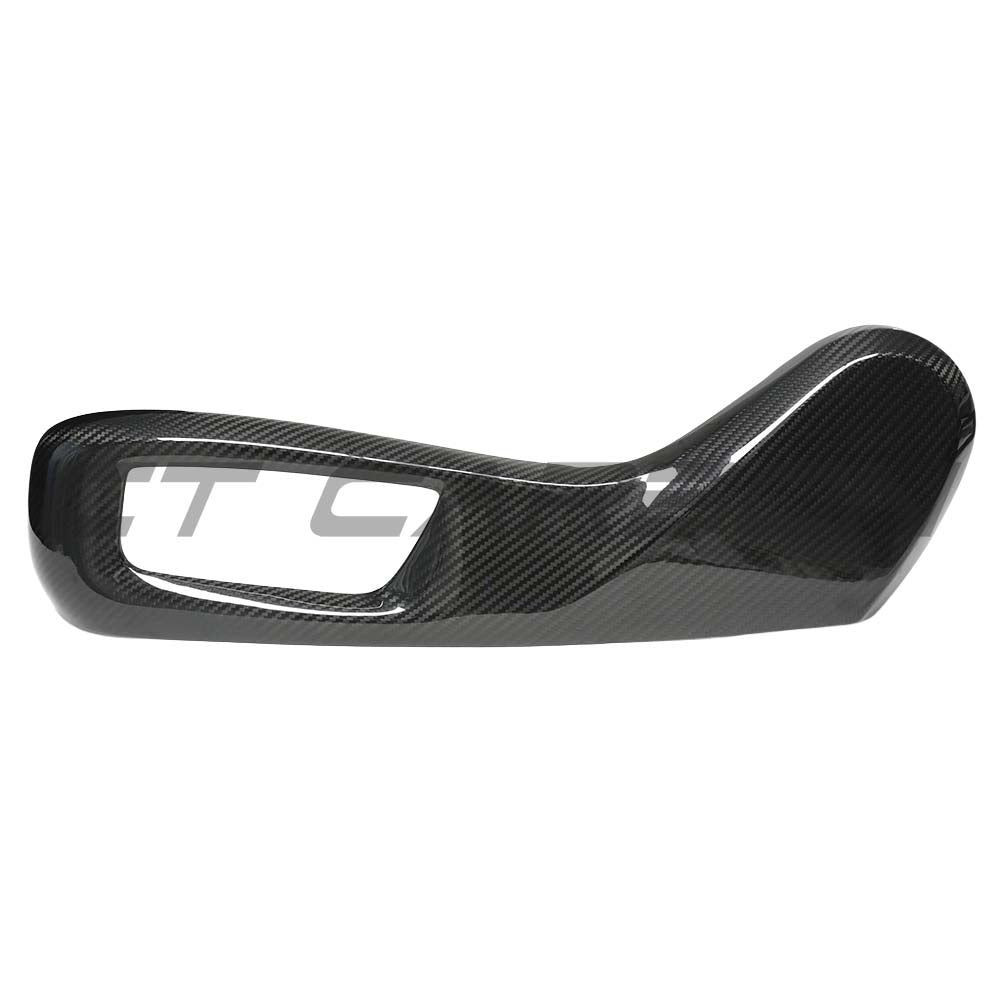 BMW F90 M5 & G30 5 Series 2017-2023 CARBON FIBRE SEAT CONTROL COVERS