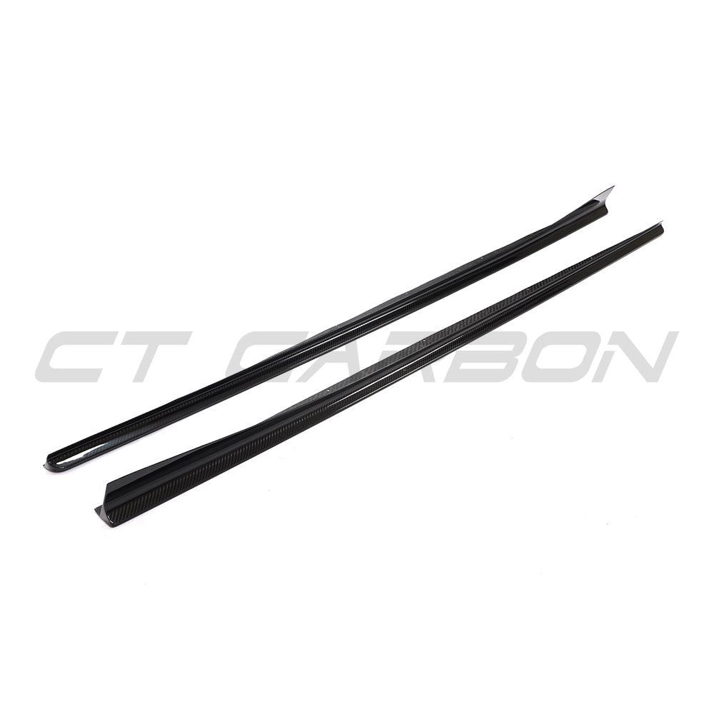 BMW 8 SERIES & M8 G15/F92 2019-2025 CARBON FIBRE SIDE SKIRTS - V1