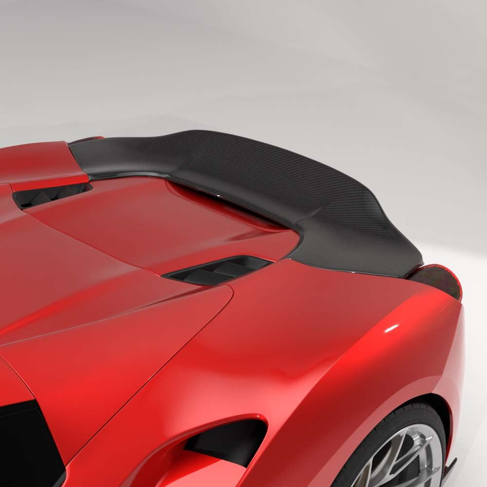 FERRARI 488 SPIDER CARBON FIBRE SPOILER - CT DESIGN FERRARI 488 SPIDER CARBON FIBRE SPOILER - CT DESIGN