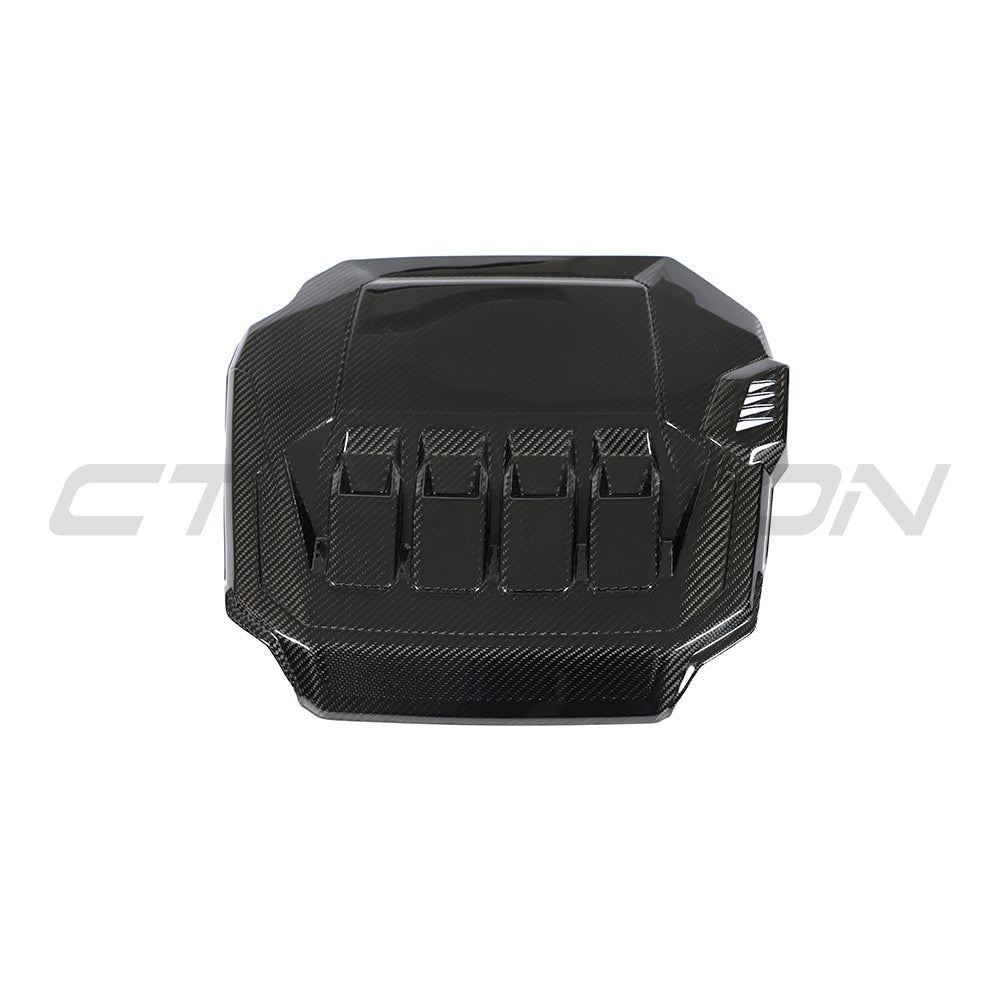 VW GOLF MK8 2020+ GTI CARBON FIBRE ENGINE COVER