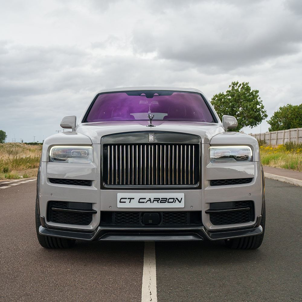 ROLLS ROYCE CULLINAN CARBON FIBRE SPLITTER - CT DESIGN ROLLS ROYCE CULLINAN CARBON FIBRE SPLITTER - CT DESIGN