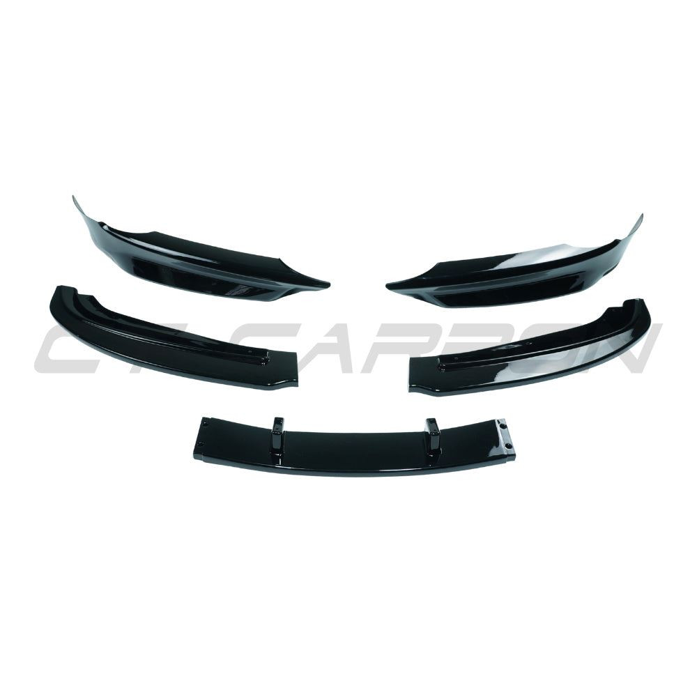 BMW 3 SERIES E90/E91 SE PRE-LCI 2004-2009 GLOSS BLACK SPLITTER - V2