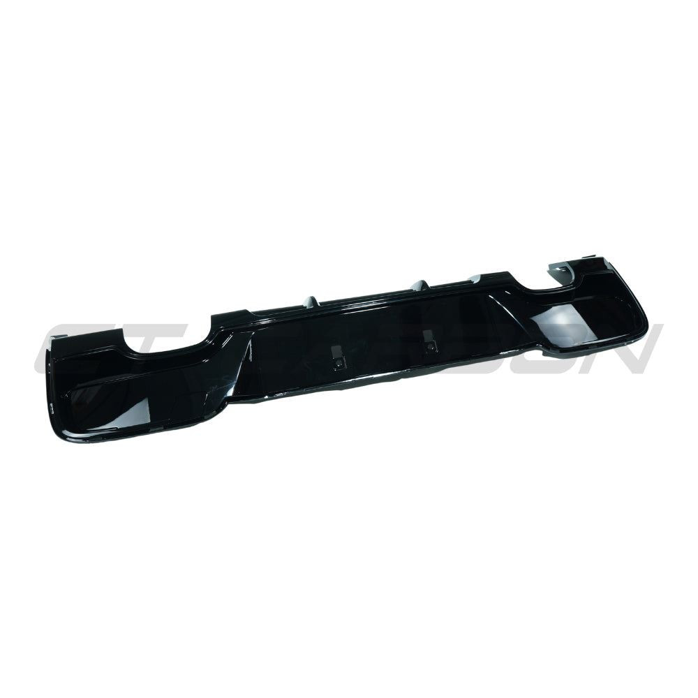 BMW 1 SERIES F20/F21 2012-2014 PRE-LCI GLOSS BLACK DIFFUSER - QUAD TIP