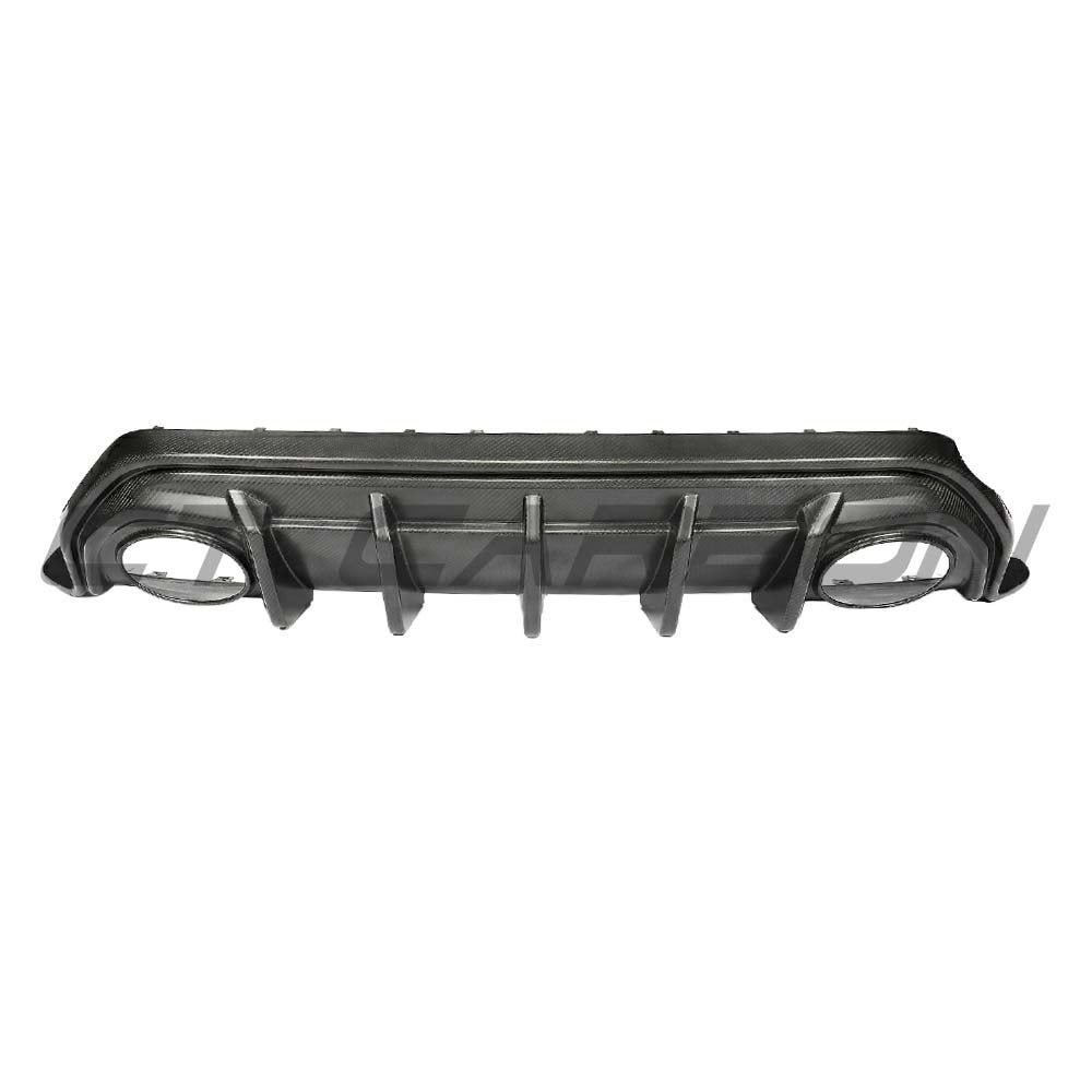 AUDI RS3 8Y 2025+ SALOON MATTE CARBON FIBRE DIFFUSER - V1 - CT DESIGN