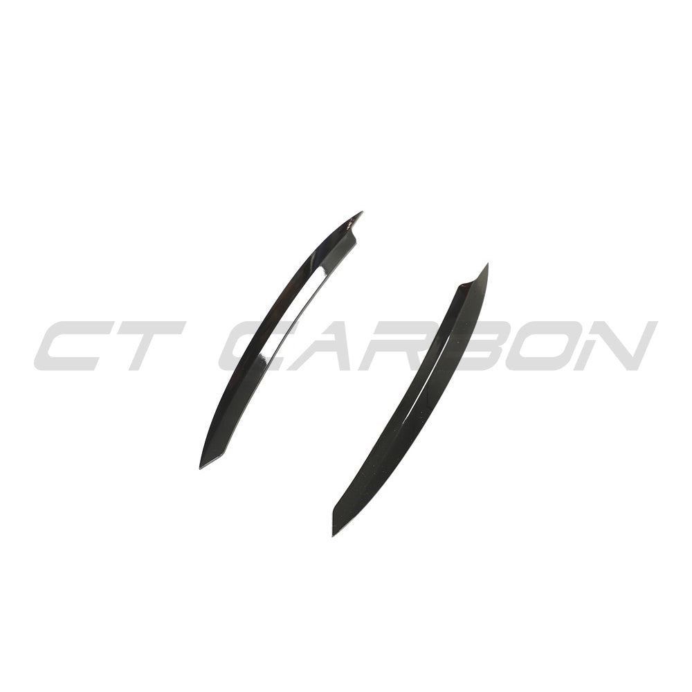 VOLKSWAGEN GOLF MK7/7.5 GLOSS BLACK HEADLIGHT EYEBROWS VOLKSWAGEN GOLF MK7/7.5 GLOSS BLACK HEADLIGHT EYEBROWS