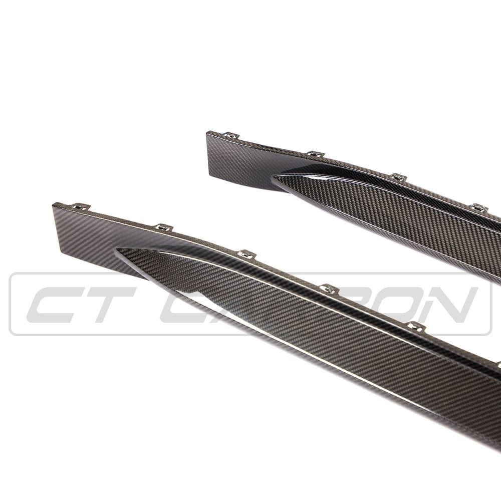 BMW M4 G82/G83 CARBON FIBRE SIDE SKIRT REPLACEMENT V1 - CT DESIGN