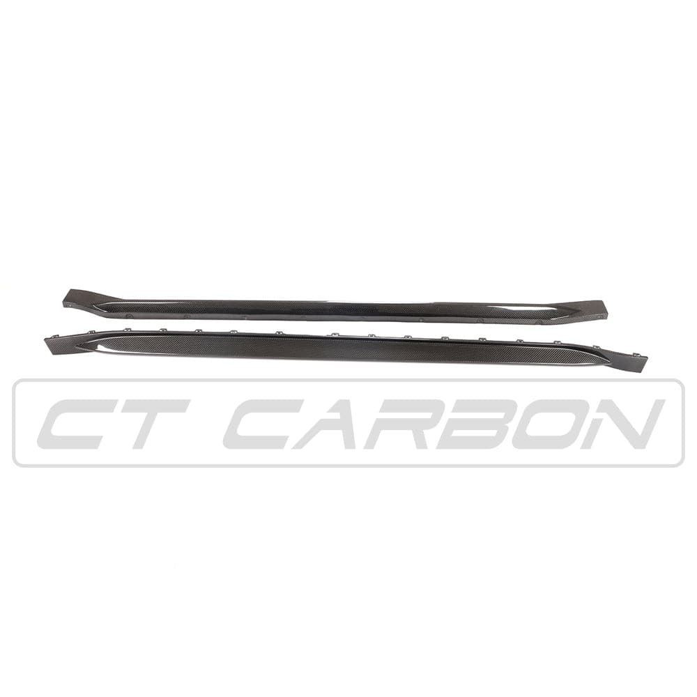 BMW M4 G82/G83 CARBON FIBRE SIDE SKIRT REPLACEMENT V1 - CT DESIGN