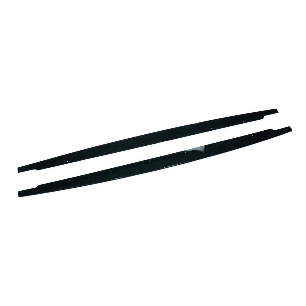 BMW M3 E90 2006-2013 GLOSS BLACK SIDE SKIRTS - V2