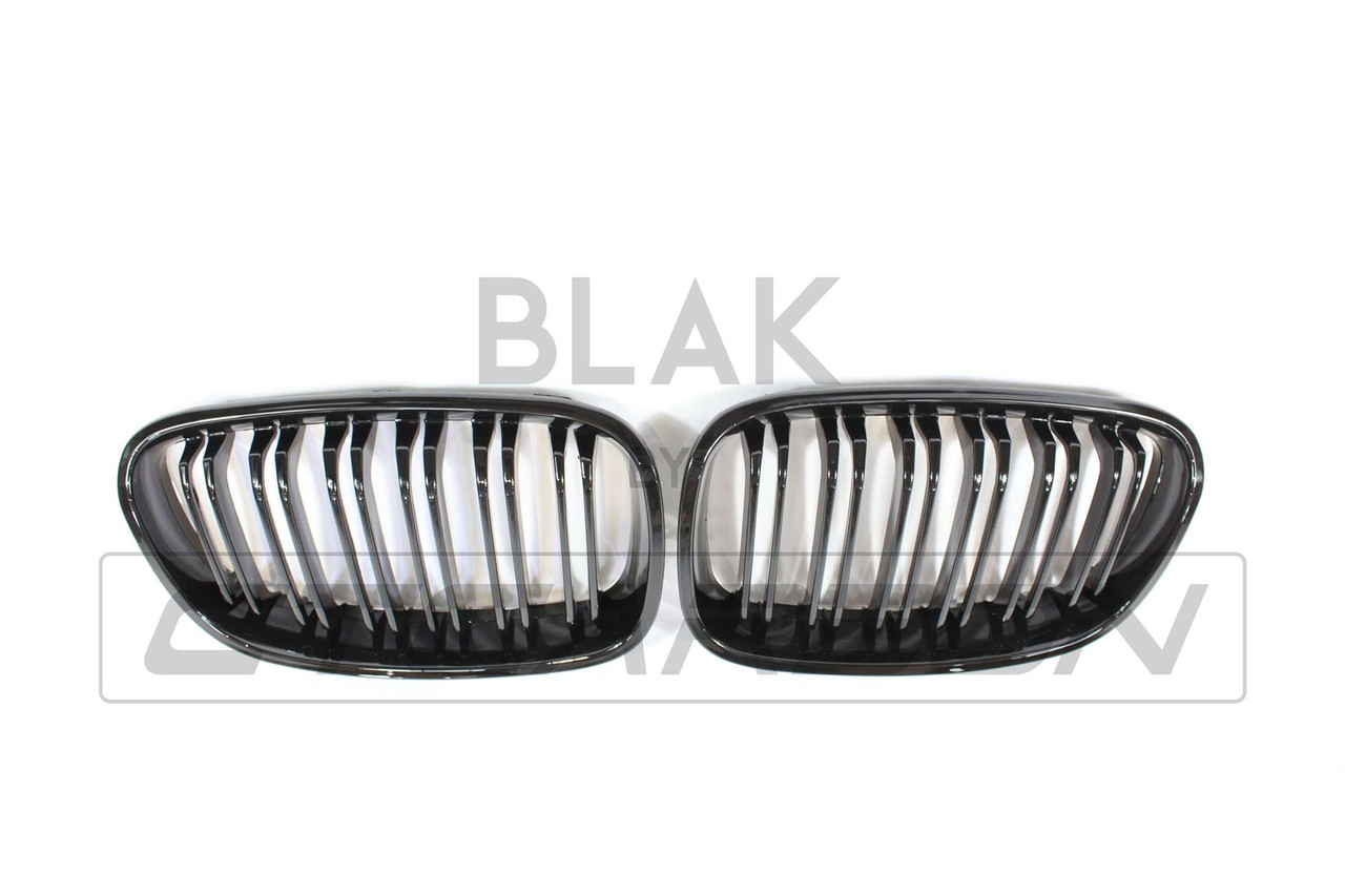 BMW F20 1 SERIES PRE-LCI DOUBLE SLAT BLACK GRILLES - BLAK BY CT CARBON BMW F20 1 SERIES PRE-LCI DOUBLE SLAT BLACK GRILLES - BLAK BY CT CARBON