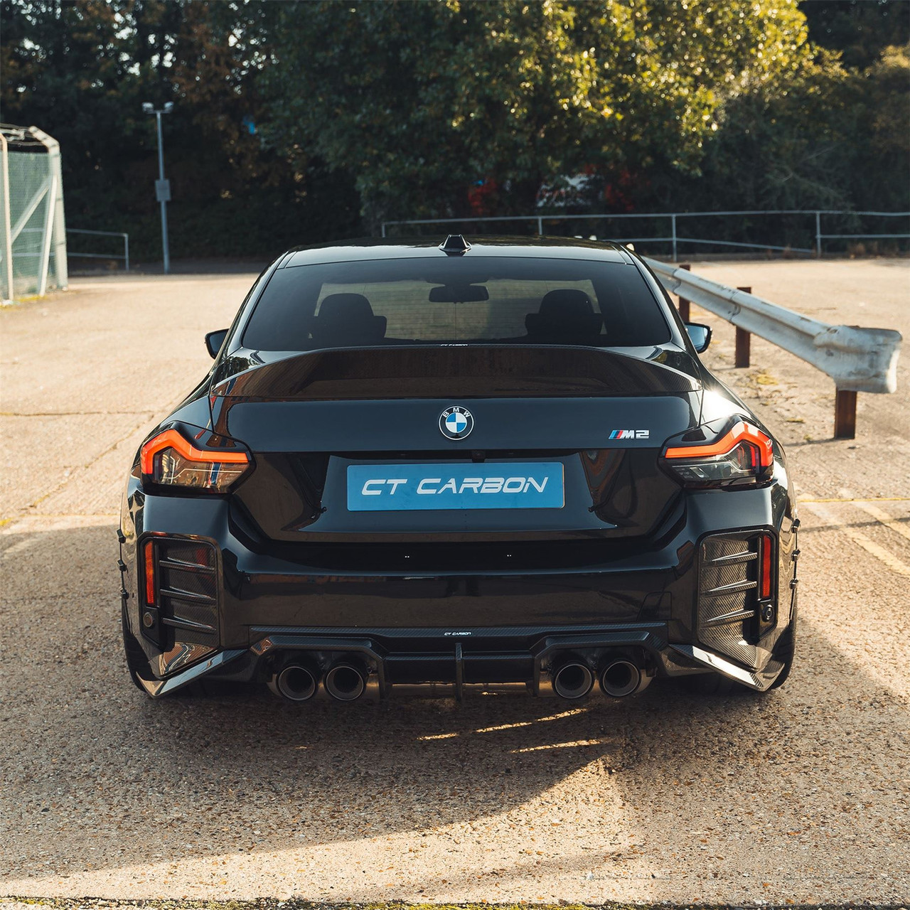 BMW G87 M2 CARBON FIBRE REAR BUMPER CORNERS - CT DESIGN BMW G87 M2 CARBON FIBRE REAR BUMPER CORNERS - CT DESIGN