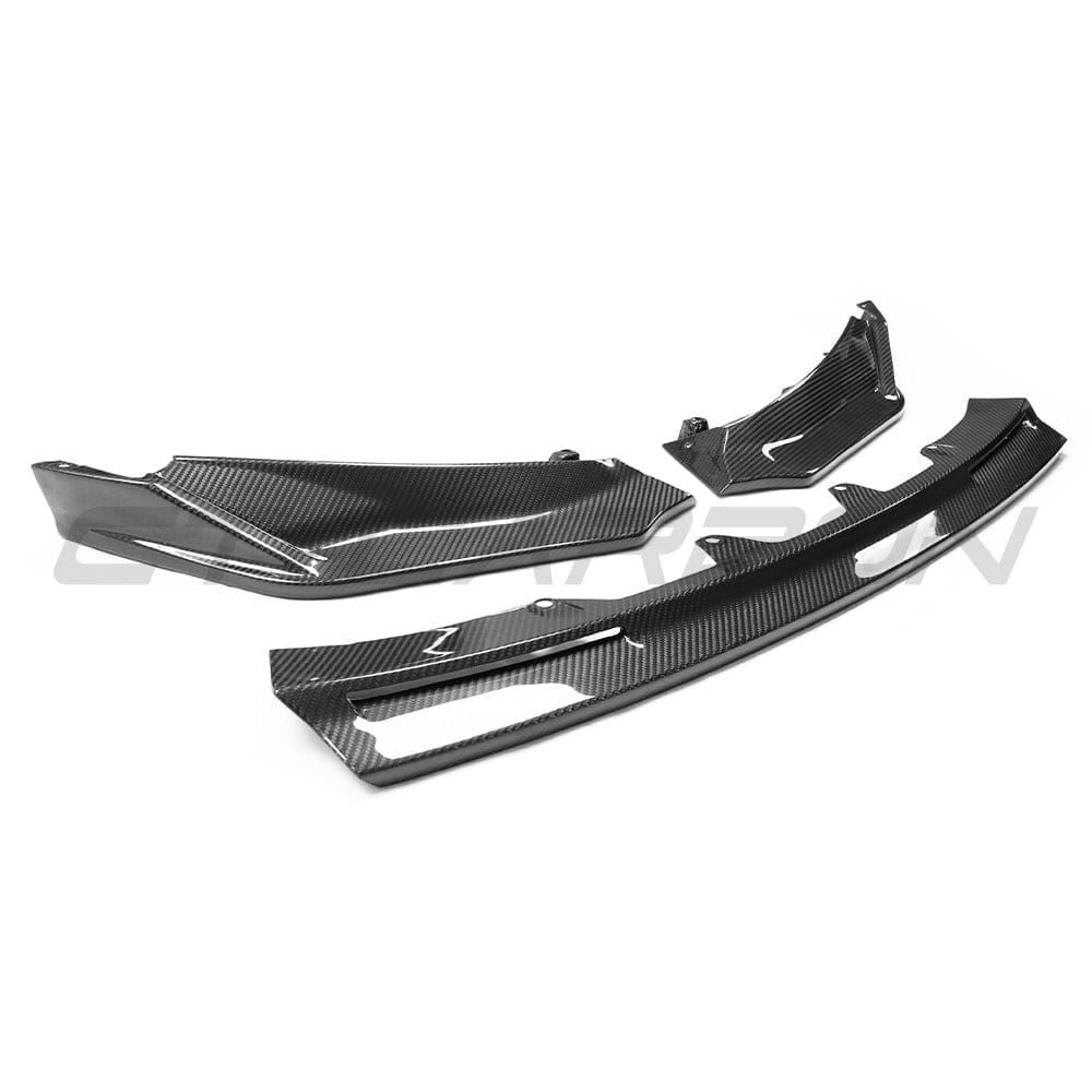 BMW M3 & M4 G80/G81/G82/G83 CARBON FIBRE SPLITTER - V4 BMW M3 & M4 G80/G81/G82/G83 CARBON FIBRE SPLITTER - V4