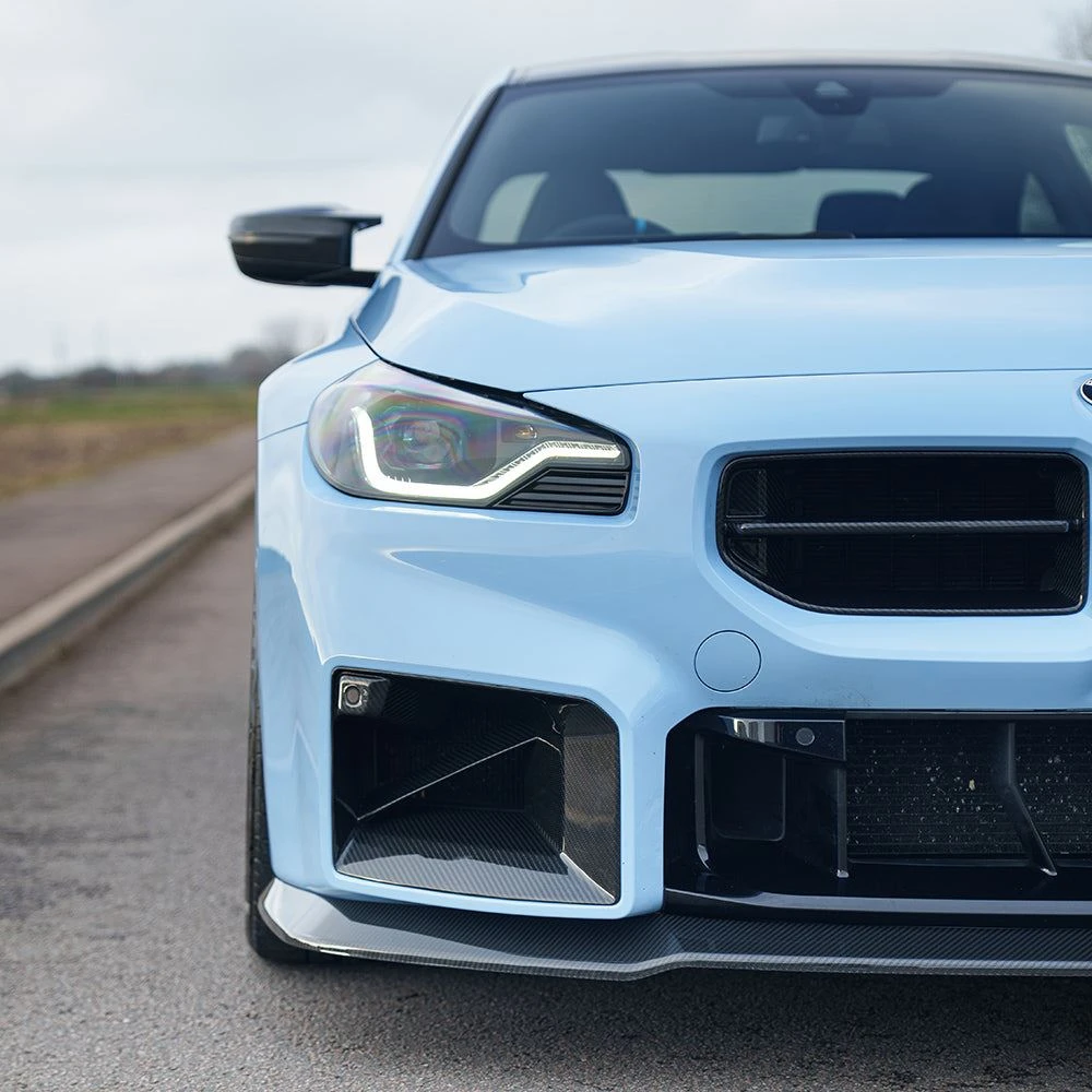 BMW G87 M2 2023+ CARBON FIBRE SPLITTER - V5 - CT DESIGN BMW G87 M2 2023+ CARBON FIBRE SPLITTER - V5 - CT DESIGN