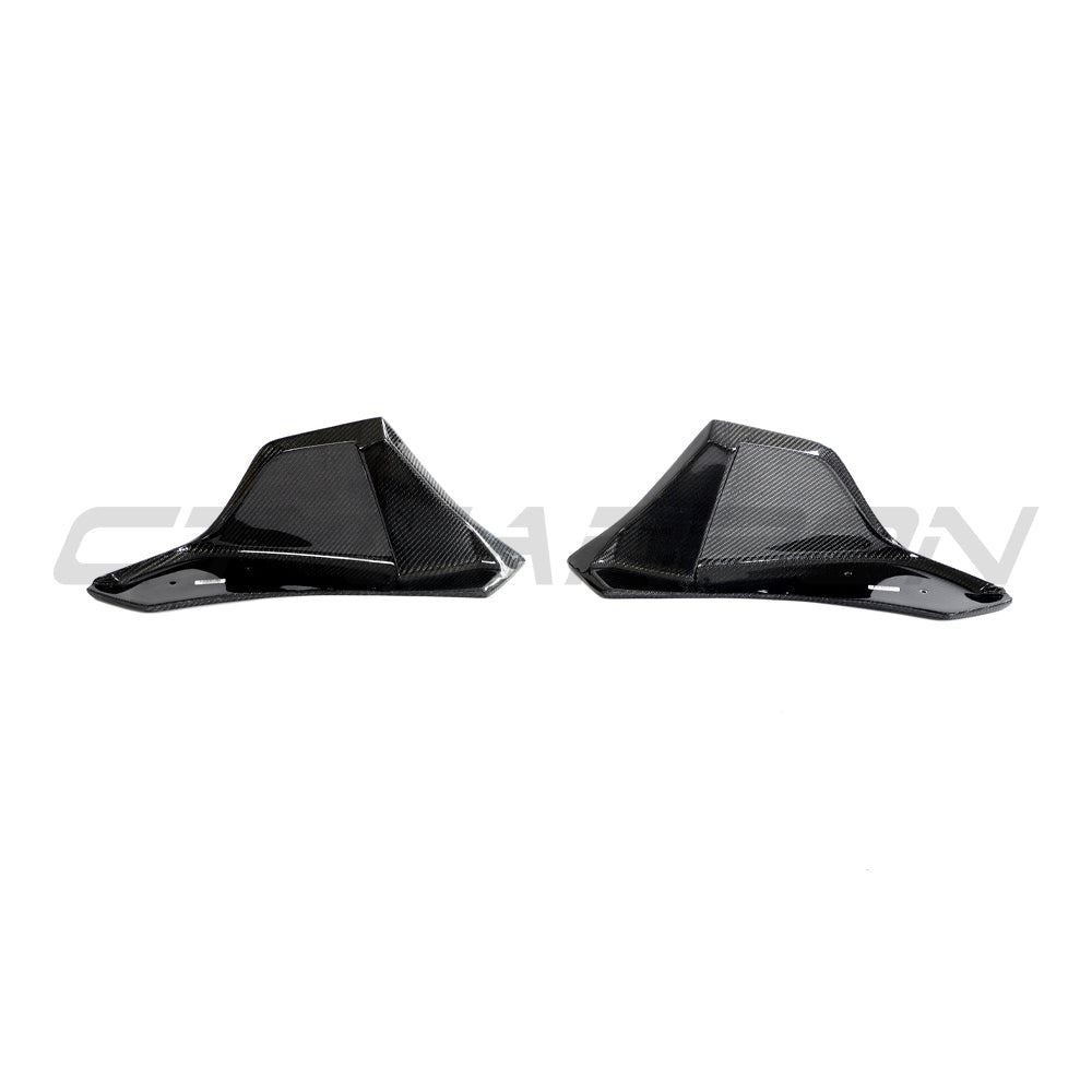 TOYOTA SUPRA 2019+ A90 CARBON FIBRE FRONT BUMPER CORNERS