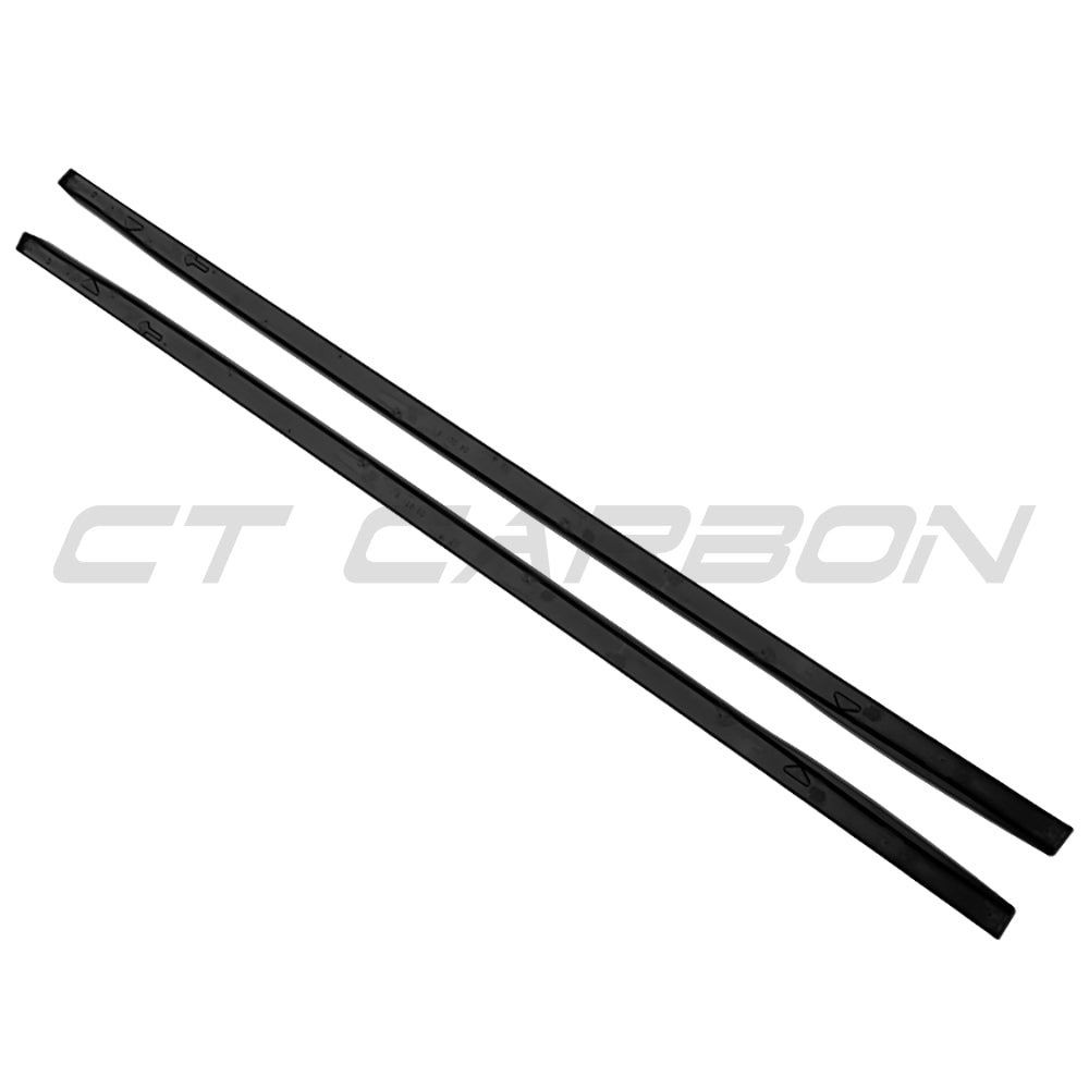 VW GOLF MK8 R & GTI 2020+ GLOSS BLACK SIDE SKIRTS VW GOLF MK8 R & GTI 2020+ GLOSS BLACK SIDE SKIRTS