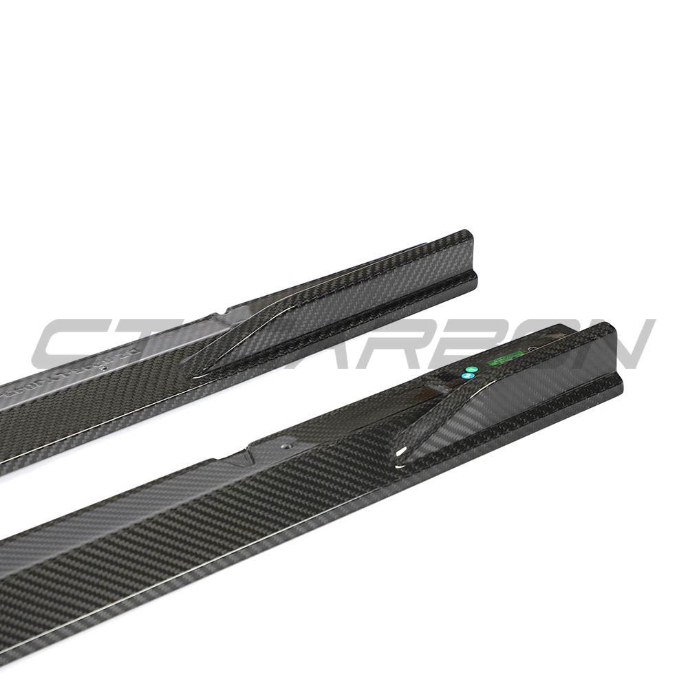 AUDI RS3 8Y 2022+ CARBON FIBRE SIDE SKIRTS V1 - CT DESIGN AUDI RS3 8Y 2022+ CARBON FIBRE SIDE SKIRTS V1 - CT DESIGN