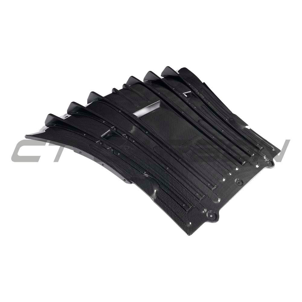 PORSCHE 911 992.1 & 992.2 GT3/GT3 RS & GT3 TOURING 2022-2024 CARBON FIBRE DIFFUSER - CT DESIGN