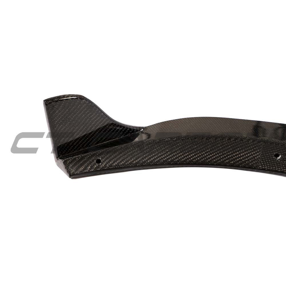 MERCEDES W205 C63 COUPE/CONVERTIBLE 2015-2023 CARBON FIBRE SPLITTER - V3 - CT DESIGN